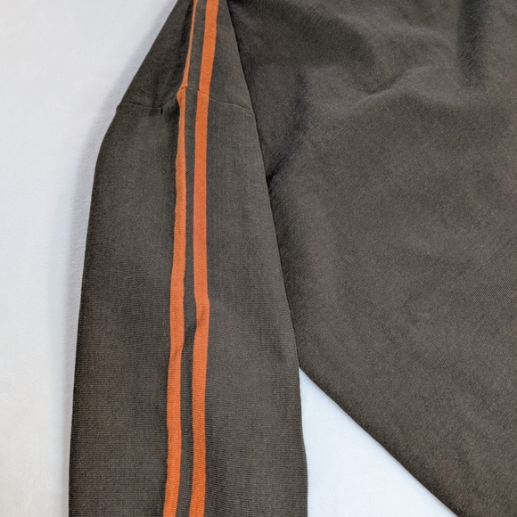 Barbarian Rugby Shirt Mens Large Brown Heavy Cotton Long Sleeve - Picture 8 of 11